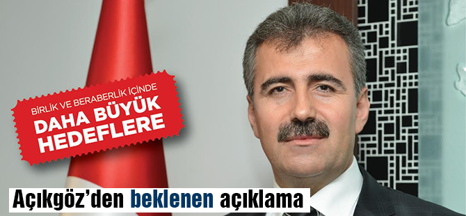 Zekeriya Açıkgöz yeniden aday