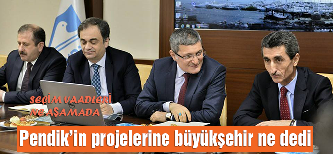 Büyükşehir'den Pendik'e yakın takip