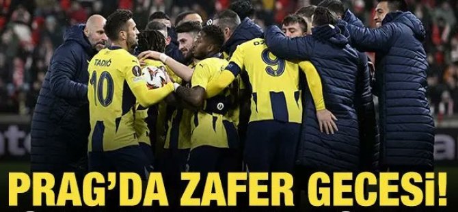 Fenerbahçe'den Prag'da müthiş zafer!