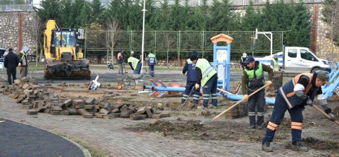 Kurtköy'deki Dev Park Yenileniyor