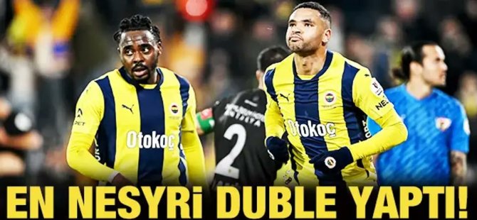 Fenerbahçe Hatayspor'u 2-1 mağlup etti