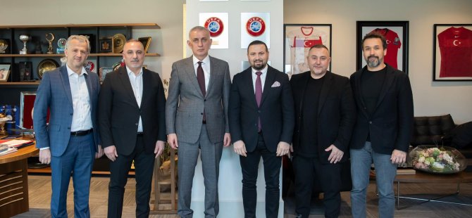 Pendikspor yönetiminden TFF başkanına ziyaret