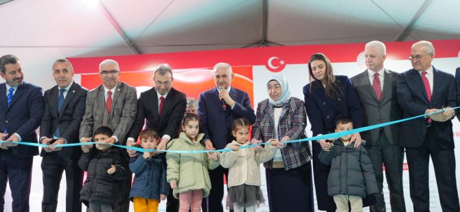 Kızılay'ın “81 İl 81 Anaokulu” Projesi Kapsamında Pendik’te Yaptığı Tunalar Anaokulu Açıldı