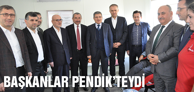 Anadolu Yakası Belediye Başkanları Pendik'teydi