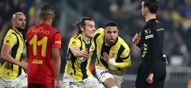 Fenerbahçe'ye 10 dakika yetti:3-2