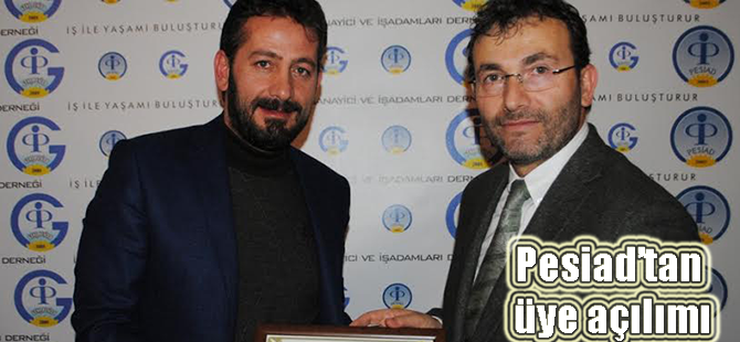 Pesiad'a yeni üyeler katıldı