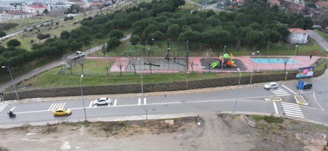 Çınardere Kayalı Tepe Parkı Yenileniyor