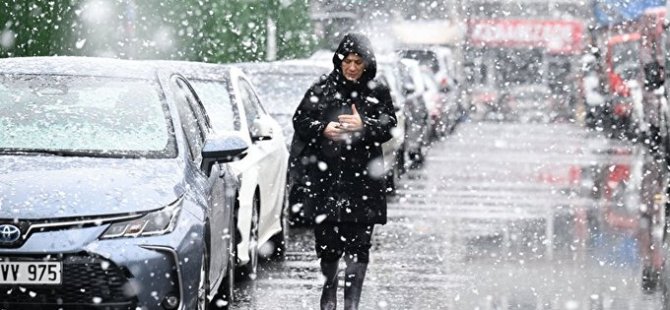 Öğleden sona yoğun kar yağışı! Anadolu Yakası için alarm verildi!