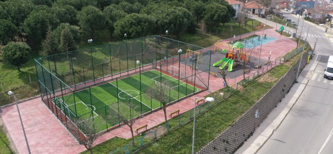 Çınardere Kayalı Tepe Parkı Yenilendi