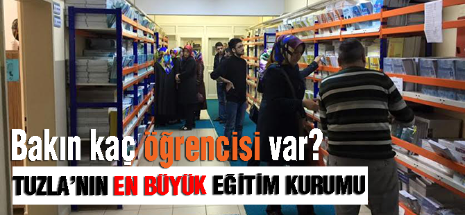 5 bin öğrencisiyle Tuzla'nın en büyüğü