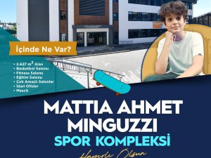 Mattia Ahmet Minguzzi’nin ismi Pendik’te geleceğe taşınıyor