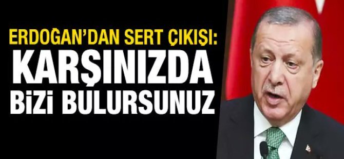 Erdoğan'dan çok sert Kıbrıs uyarısı!