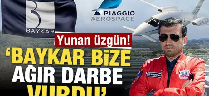 Yunanistan'da Baykar üzüntüsü!