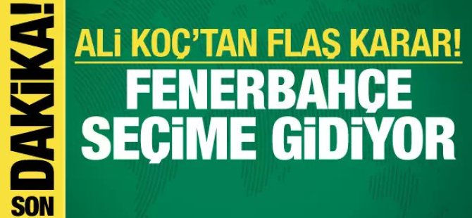 Fenerbahçe kongreye gidiyor!