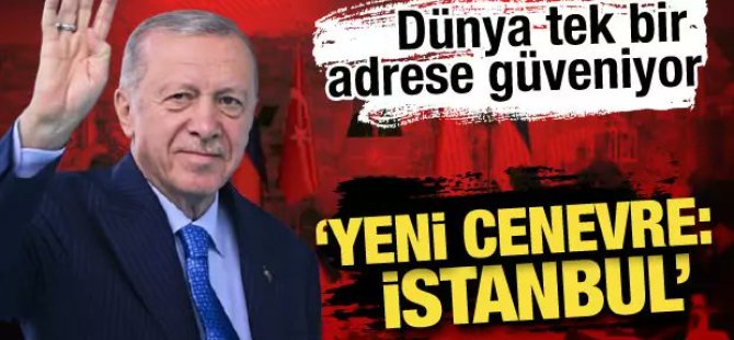 Çok konuşulacak yorum: Dünyanın yeni merkezi İstanbul