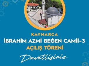 Kaynarca'da Yeni Bir Cami ibadete açılıyor