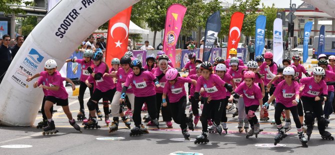 6. Mattıa Ahmet Mınguzzi Geleneksel Pendik Kaykay & Paten & Scooter Yarışları