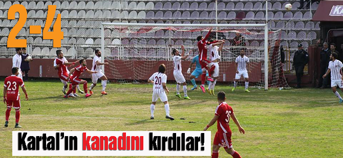Kartal terbiyecisi Tuzlaspor: 2-4