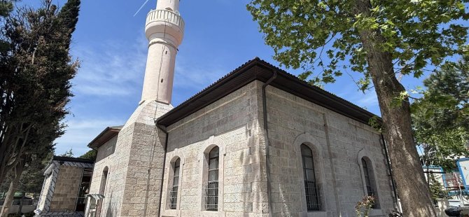 Pendik'in en eski Camisi'nin restorasyonu bitiyor!