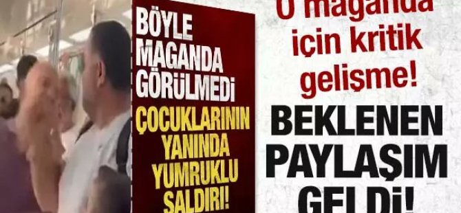 İki çocuğunun yanında babayı darbeden magandalar için sondakika gelişmesi!