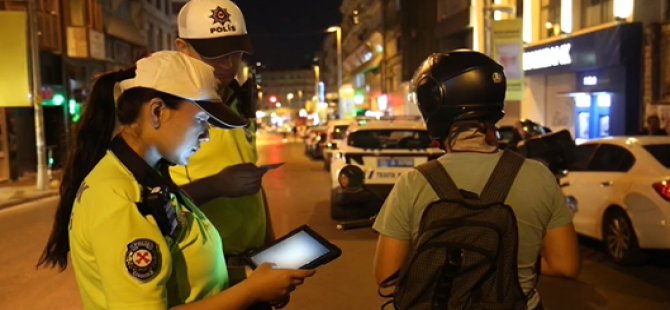 Pendik'te 254 araç trafikten men edildi!