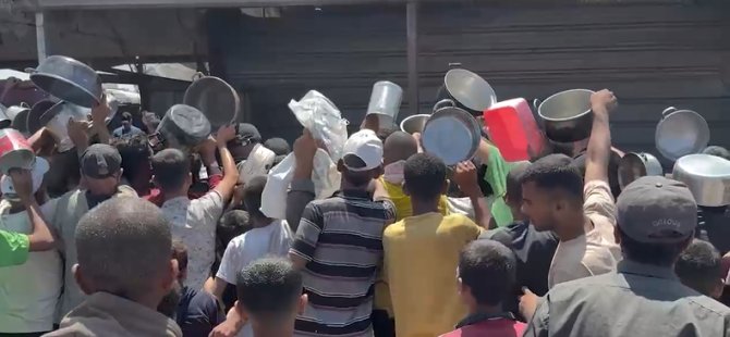 AÇLIKLA SINANIYORLAR: GAZZE’DE BİR KAP YEMEK İÇİN YAŞAM MÜCADELESİ