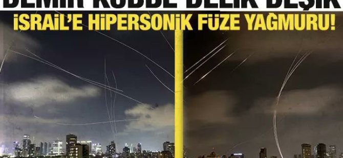 İsrail hava sahası delik deşik!