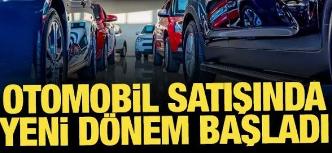 Otomotiv satış ilanlarında yeni dönem!
