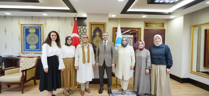 İl Kadın Kolları Başkanından Cin'e ziyaret