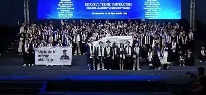 Mezuniyet töreninde Kur'an Ayeti'nden rahatsız oldular