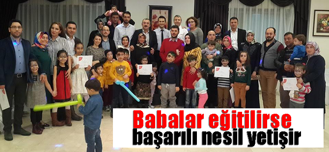 Tuzla Halk Eğitimi Merkezi'nden baba destek eğitimi