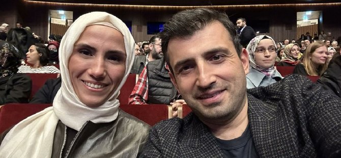 Eşi Sümeyye Erdoğan'ı öyle bir karşıladı ki...