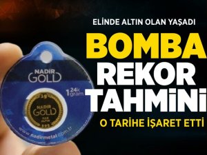 Altın için rekor tahmin!