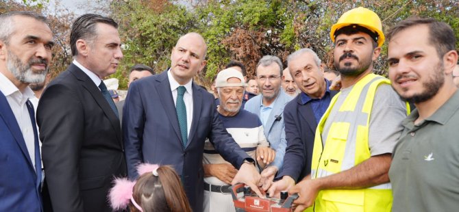 Göçbeyli Külliyesi'nin Temeli Dualarla Atıldı