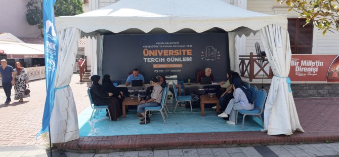 Pendik Belediyesinden Üniversite Adaylarına Tercih Desteği