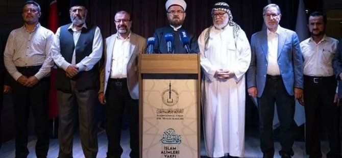 İslam Alimleri Gazze için İstanbul'da buluşuyor!