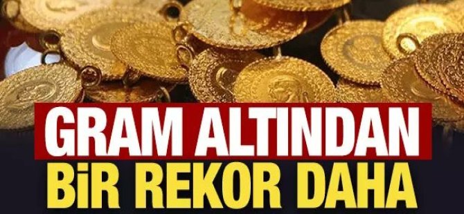 Altın'da rekor!