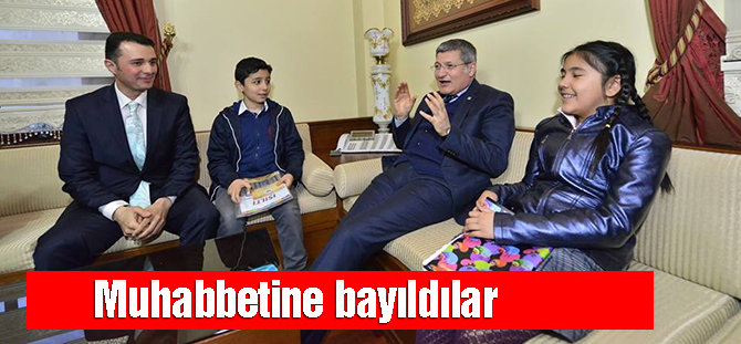 Eğitim sevdalısı başkana teşekkür
