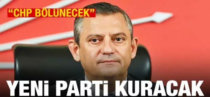 Cumhuriyet Halk Partisi bölünecek iddiası!