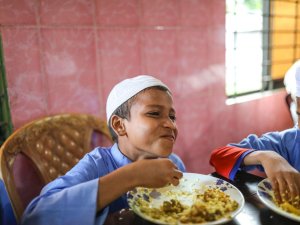 'İşte yemek böyle iştahla yenir'