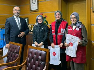 Kızılay'dan Müftü Bilgiç'e ziyaret