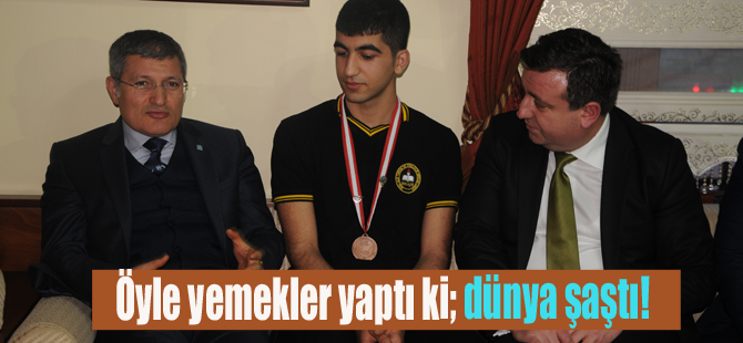Berat Vural Ürün dünya üçüncüsü