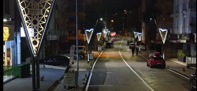 Gözdağ ve Zeytindalı Caddeleri akşam bile gündüz oldu!