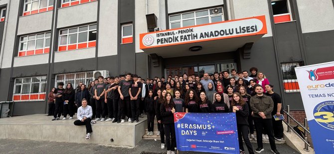 Pendik'te ErasmusDays Etkinlikleriyle Gençler Avrupa Fırsatlarıyla Buluştu