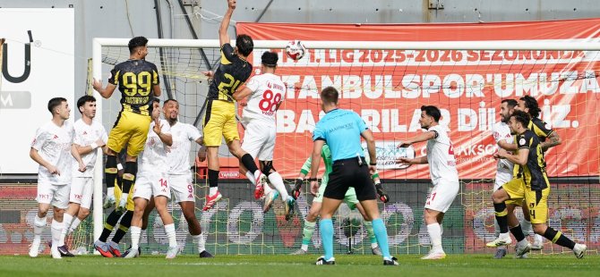 Pendikspor golsüz berabere kaldı!