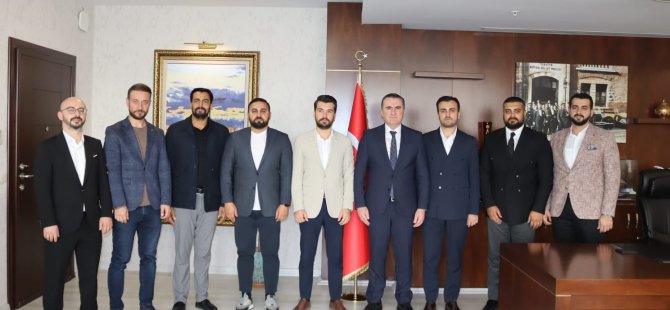 Genç PESİAD'tan Kaymakam Yıldız'a ziyaret