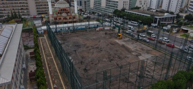 Yenişehir Ampute Futbol Sahası Yenileniyor