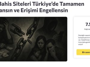 Sanal Bahislerin Yasaklanması Talebine 7500’den Fazla İmza