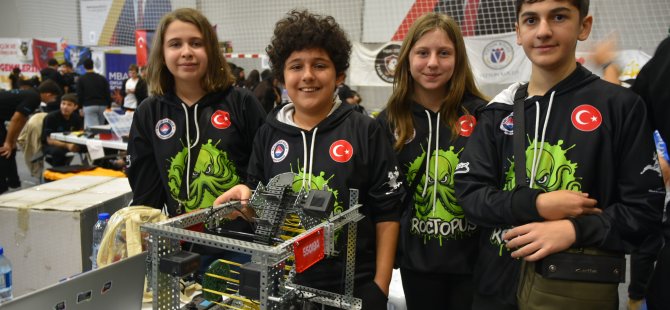 Pendik'te robot yarışları