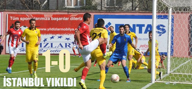 Pendikspor'dan altın vuruş:1-0